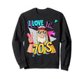 70S Themed Party 70S Accessories Hoodie - Minimalist Print Unisex - T-Shirt, Sweatshirt, Hoodie