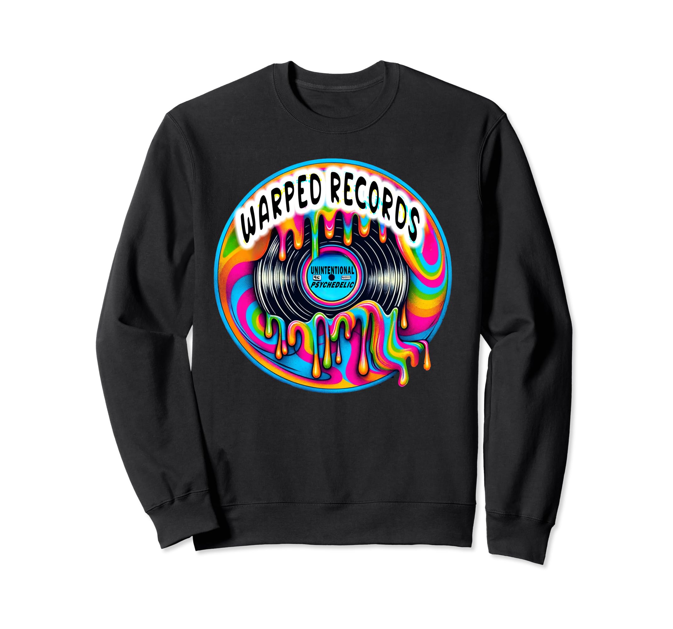 Warped Records Unintentional Sweatshirt - Casual Everyday Wear Unisex - T-Shirt, Sweatshirt, Hoodie