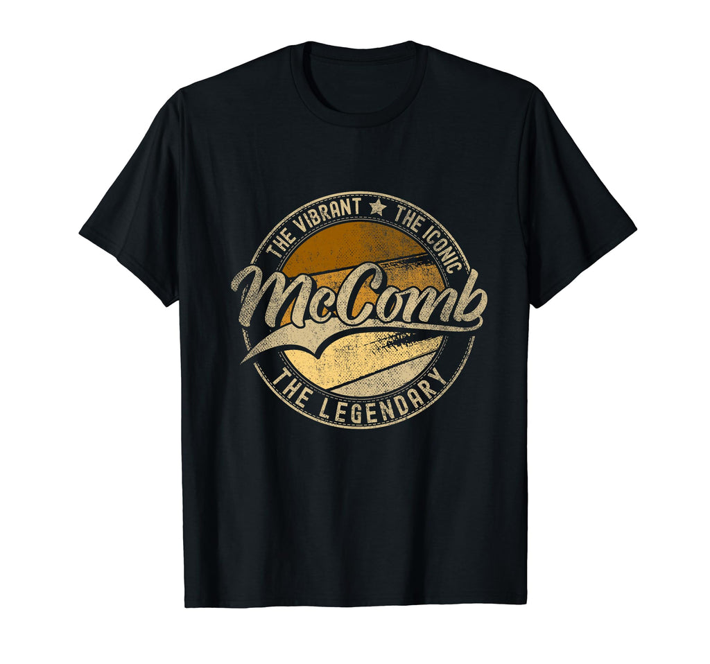 Mccomb Ms Mississippi Distressed T-Shirt - Graphic Print for Adults - T-Shirt, Sweatshirt, Hoodie