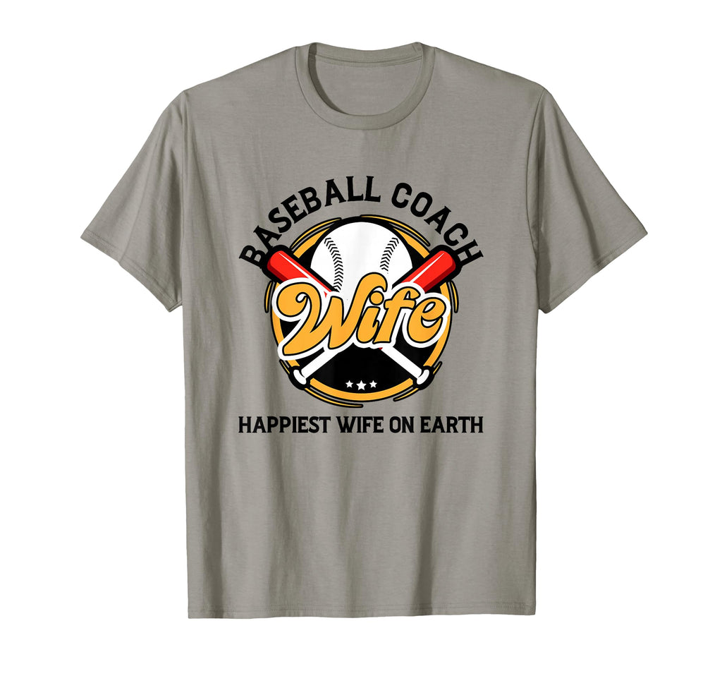 Baseball Coach Wife Professional Mom T-Shirt - Custom Art Print Men Women - T-Shirt, Sweatshirt, Hoodie