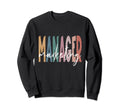Marketing Manager Distressed Sweatshirt - Fun Novelty Design Men Women - T-Shirt, Sweatshirt, Hoodie