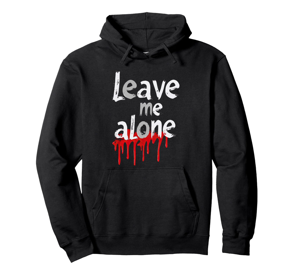 Leave Me Alone Y2K Emo Aesthetic Hoodie - Fun Novelty Design for Adults - T-Shirt, Sweatshirt, Hoodie