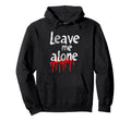 Leave Me Alone Y2K Emo Aesthetic Hoodie - Fun Novelty Design for Adults - T-Shirt, Sweatshirt, Hoodie