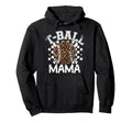 T Ball Teeball Mama Leopard Cheetah Hoodie - Trendy Graphic Unisex - T-Shirt, Sweatshirt, Hoodie