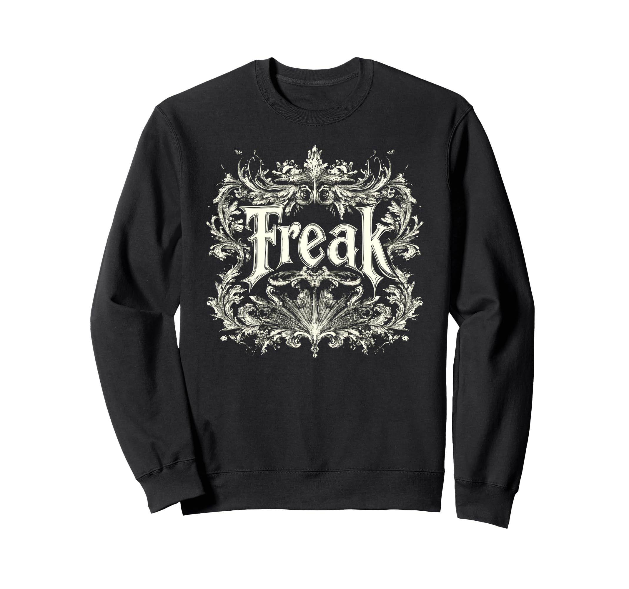 Freak Gothic Alt Grunge Hip Hop Y2K Sweatshirt - Minimalist Print Unisex - T-Shirt, Sweatshirt, Hoodie