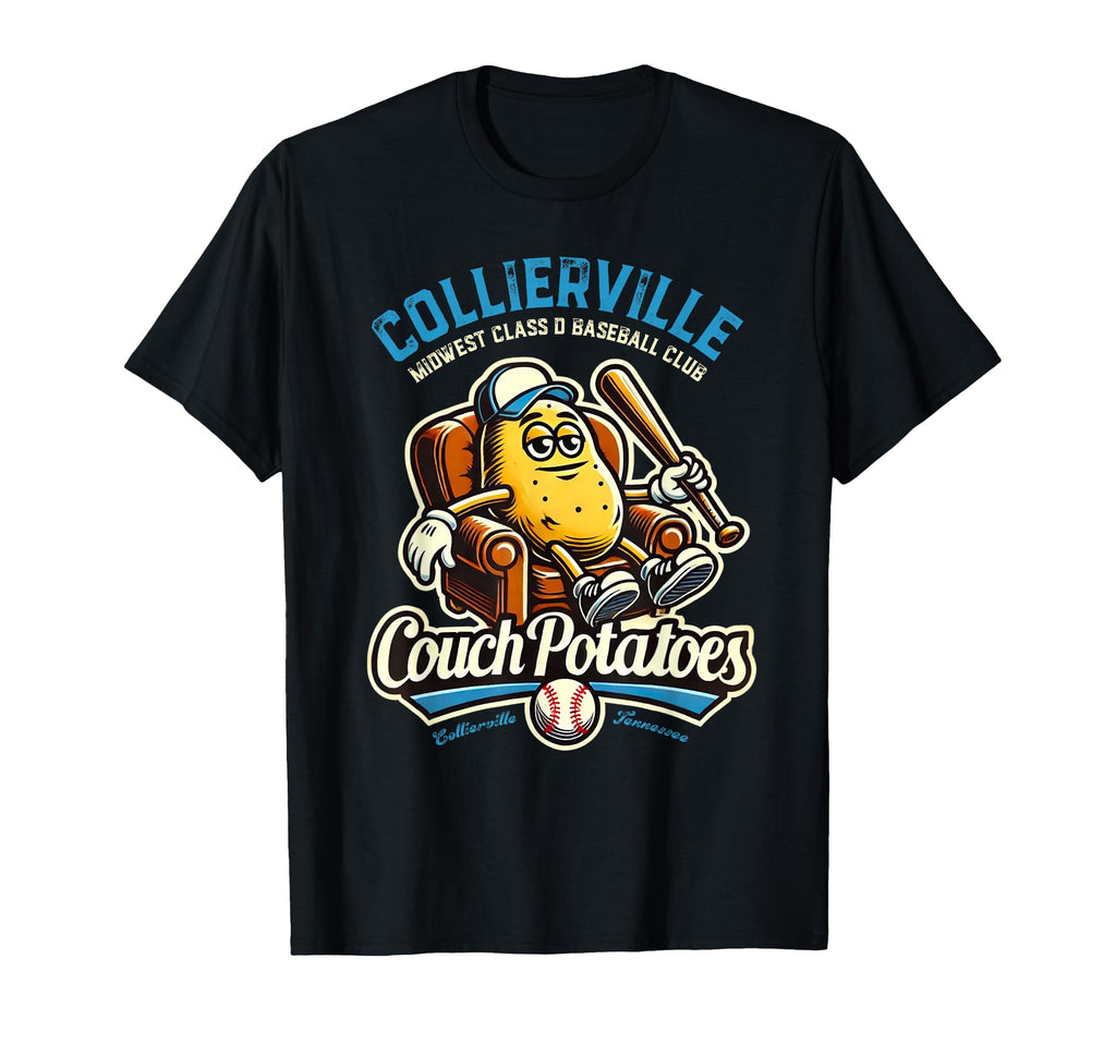 Minor League Baseball Collierville T-Shirt - Graphic Print for Adults - T-Shirt, Sweatshirt, Hoodie