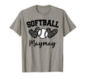 Personalized Baseball Heart Maymay T-Shirt - Trendy Graphic for Adults - T-Shirt, Sweatshirt, Hoodie