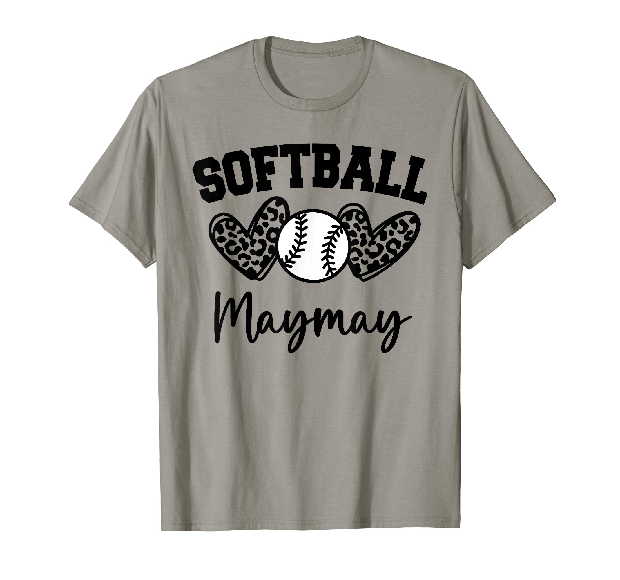 Personalized Baseball Heart Maymay T-Shirt - Trendy Graphic for Adults - T-Shirt, Sweatshirt, Hoodie