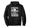 Proud Mommy 2026 Senior Baseball Graduation Hoodie - Graphic Print Unisex - T-Shirt, Sweatshirt, Hoodie