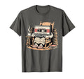 Funny Old Cassette Tape Cartoon Walker T-Shirt - Novelty Apparel Men Women - T-Shirt, Sweatshirt, Hoodie