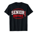 Senior Brother Class 2026 Graduation T-Shirt - Custom Art Print for Adults - T-Shirt, Sweatshirt, Hoodie