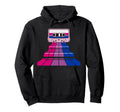 Bisexual Bi Pride Cassette Mixtape Hoodie - Unique Graphic Men Women - T-Shirt, Sweatshirt, Hoodie