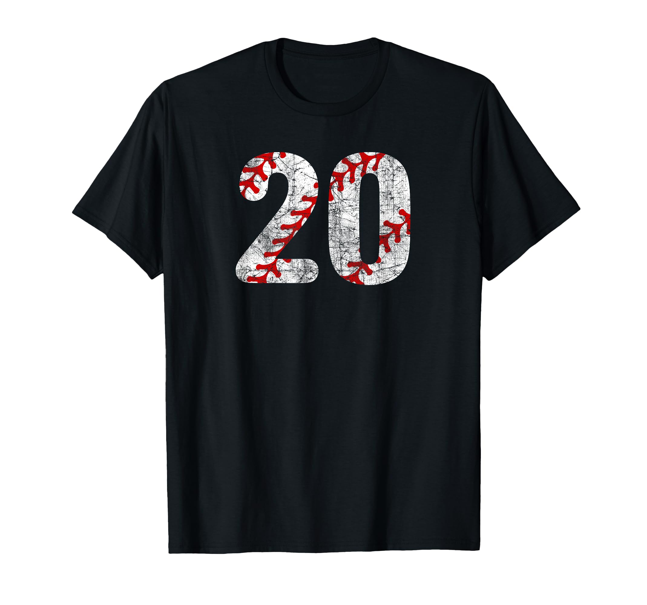 Baseball Laces Mom 20 Fan Jersey T-Shirt - Custom Art Print for Adults - T-Shirt, Sweatshirt, Hoodie