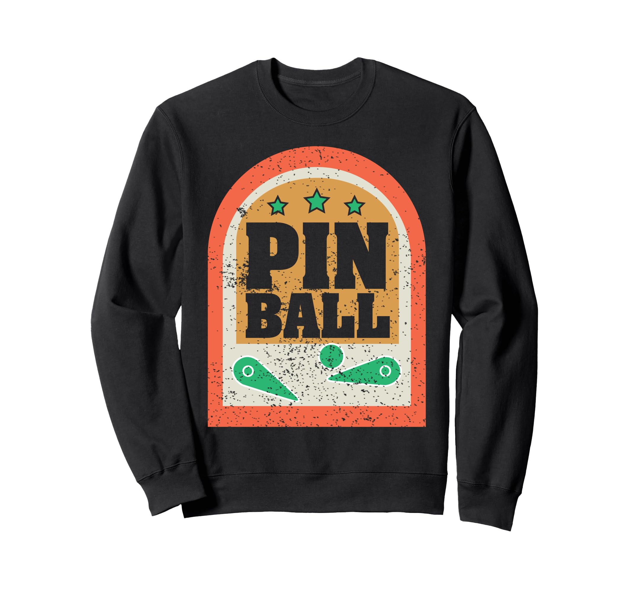 Pinball Funny Pinballer Machine Sweatshirt - Unique Graphic Unisex - T-Shirt, Sweatshirt, Hoodie