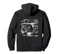 Funny Gangster Cat Old School Hip Hop Hoodie - Minimalist Print for Adults - T-Shirt, Sweatshirt, Hoodie