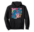 Groovy Rainbow Flower Butterfly Peace Hoodie - Minimalist Print for Adults - T-Shirt, Sweatshirt, Hoodie