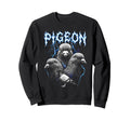 Pigeon 90S Heavy Metal Pigeon Sweatshirt - Minimalist Print Men Women - T-Shirt, Sweatshirt, Hoodie