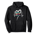Womens Funny Camera Heartbeat Hoodie - Unique Graphic for Adults - T-Shirt, Sweatshirt, Hoodie