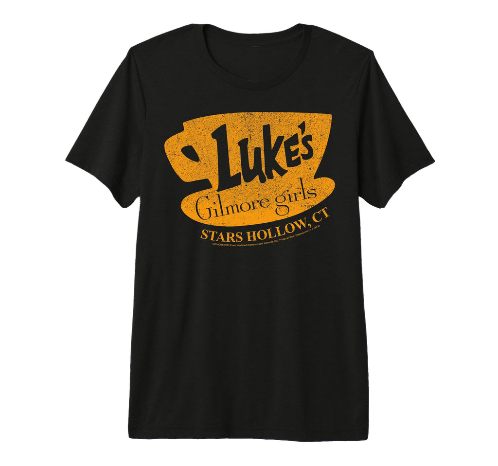 Gilmore Lukes Diner Stars Hollow T-Shirt - Novelty Apparel for Adults - T-Shirt, Sweatshirt, Hoodie