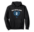 Nick Castellanos Heart Valentines Hoodie - Aesthetic Graphic for Adults - T-Shirt, Sweatshirt, Hoodie