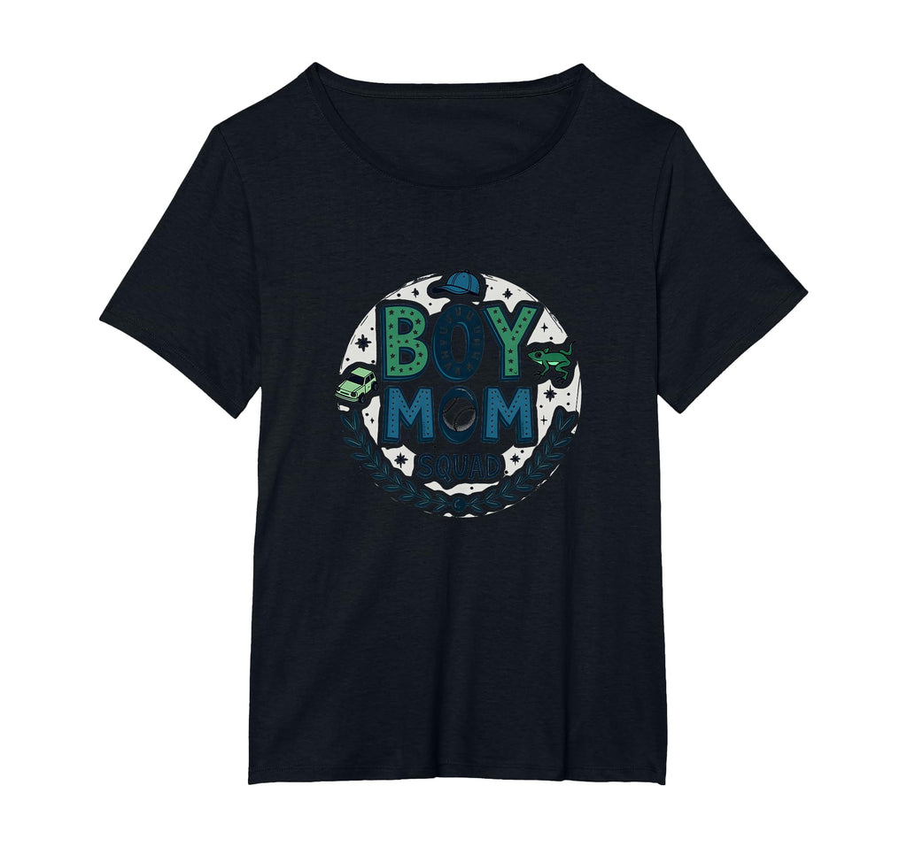 Mom Squad Proud Mama Baseball Cap T-Shirt - Minimalist Print for Adults - T-Shirt, Sweatshirt, Hoodie