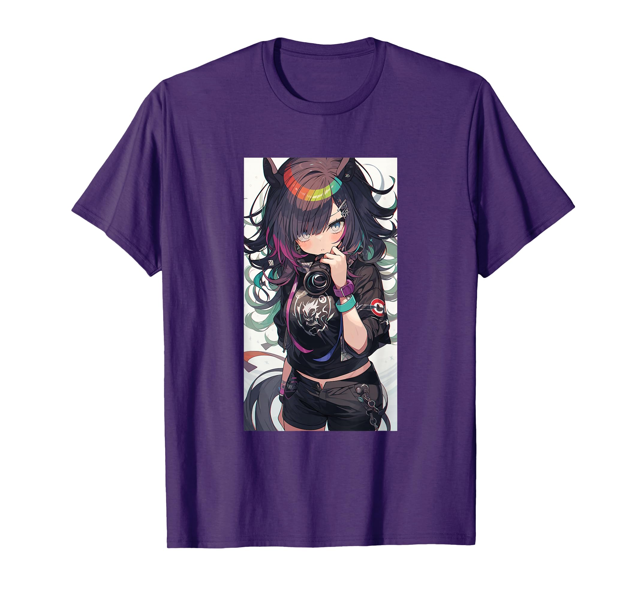 Anime Yami Kawaii Edgy Aesthetic T-Shirt - Minimalist Print for Adults - T-Shirt, Sweatshirt, Hoodie