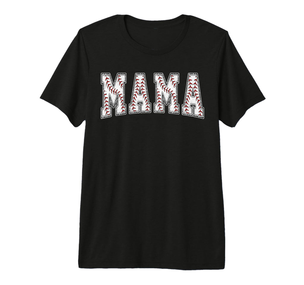 Baseball Mama Baseball Mom Mothers Day T-Shirt - Unique Graphic Men Women - T-Shirt, Sweatshirt, Hoodie