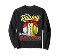 Busy Raising Feral Ballers Baseball Sweatshirt - Trendy Graphic for Adults - T-Shirt, Sweatshirt, Hoodie