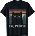 Funny Cat Gift For Introverts Sarcasm Quotes - Adult & Kids T-Shirts, Sweatshirts & Hoodies apparel design preview 1