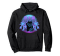 Maneki Neko Lucky Cat 90S Japanese Hoodie - Fun Novelty Design Unisex - T-Shirt, Sweatshirt, Hoodie