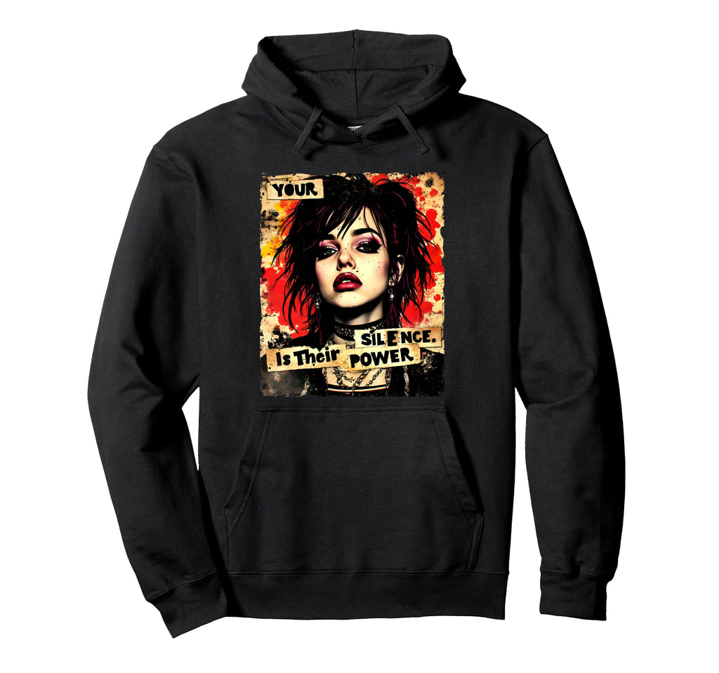 Punk Graffiti 90S Grunge Urban Art Hoodie - Novelty Apparel Men Women - T-Shirt, Sweatshirt, Hoodie