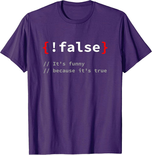 !False Joke - Adult & Kids T-Shirts, Sweatshirts & Hoodies apparel design preview 1