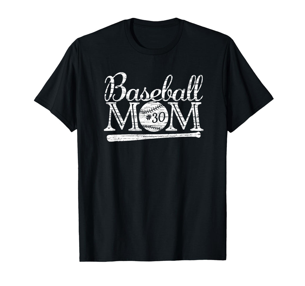 Baseball 30 Jersey Mom Favorite T-Shirt - Minimalist Print for Adults - T-Shirt, Sweatshirt, Hoodie