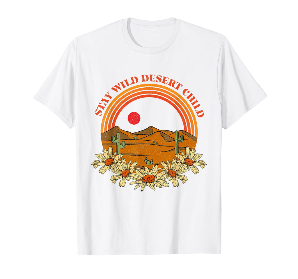Stay Wild Desert Child Cactus Desert T-Shirt - Graphic Print for Adults - T-Shirt, Sweatshirt, Hoodie