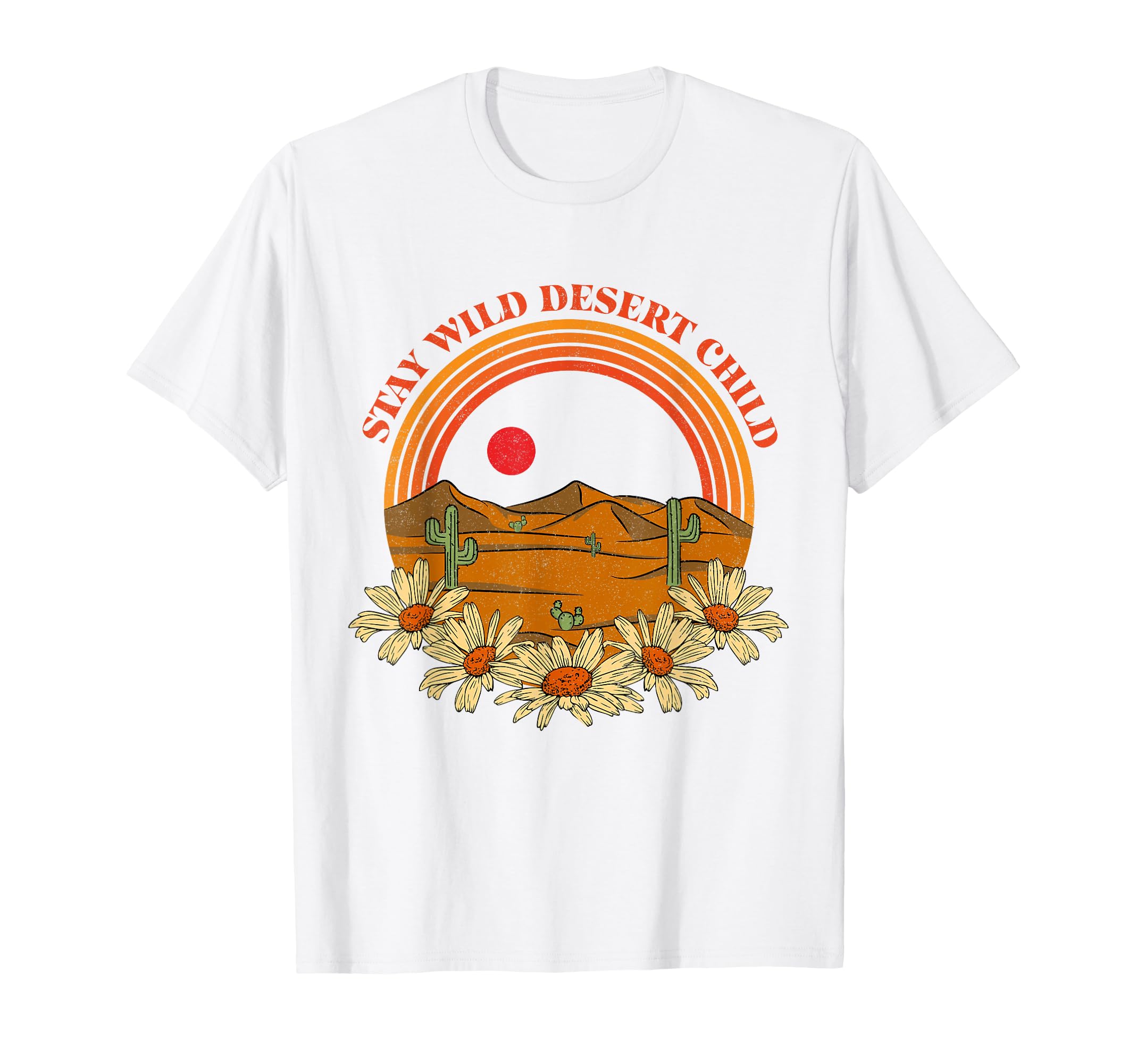 Stay Wild Desert Child Cactus Desert T-Shirt - Graphic Print for Adults - T-Shirt, Sweatshirt, Hoodie