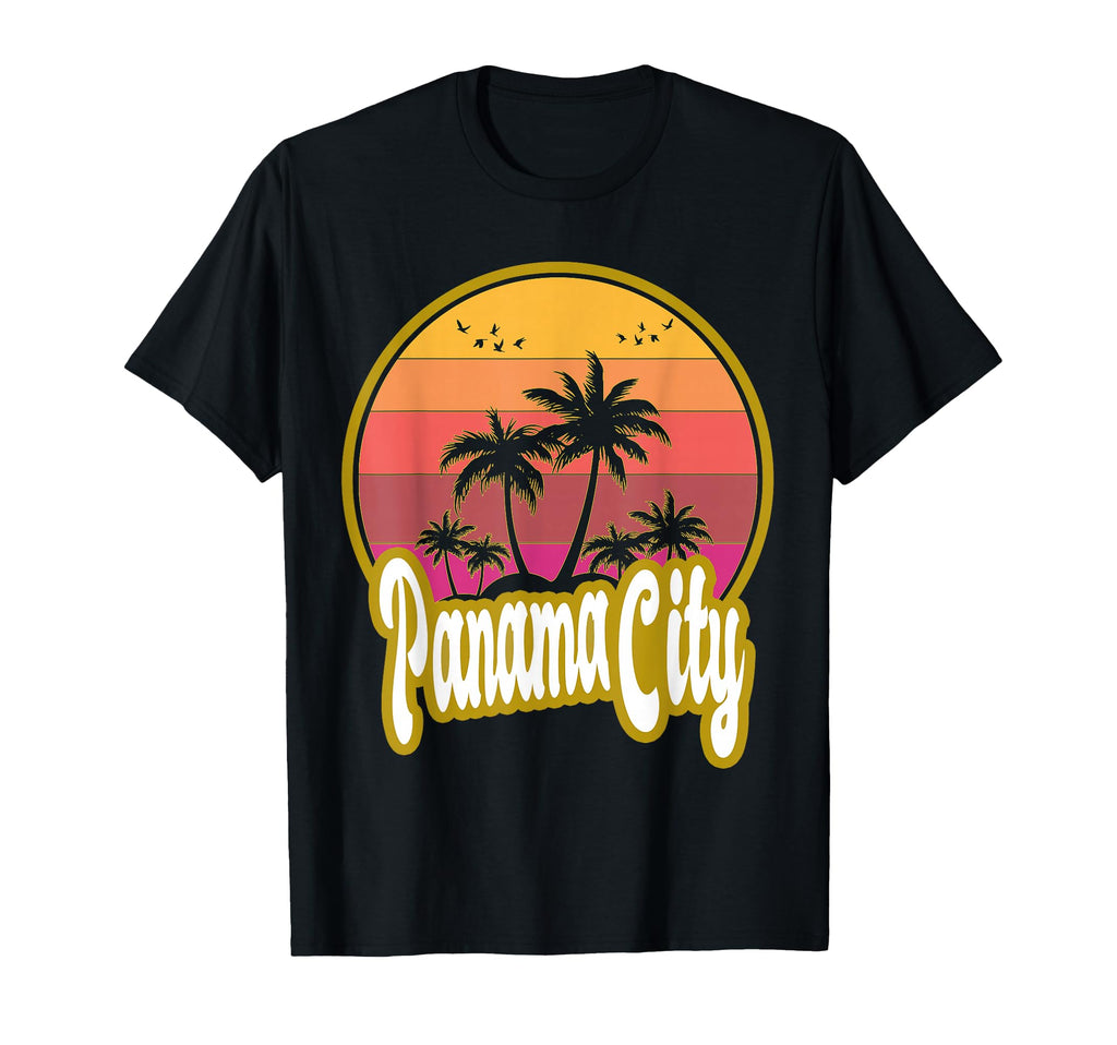 Panama City Florida Beach Sunset T-Shirt - Novelty Apparel for Adults - T-Shirt, Sweatshirt, Hoodie