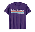 Palm Springs California Stripes T-Shirt - Casual Everyday Wear Unisex - T-Shirt, Sweatshirt, Hoodie