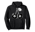 Lucky 8 Ball Black Cherry Lover Y2K Hoodie - Streetwear Style for Adults - T-Shirt, Sweatshirt, Hoodie