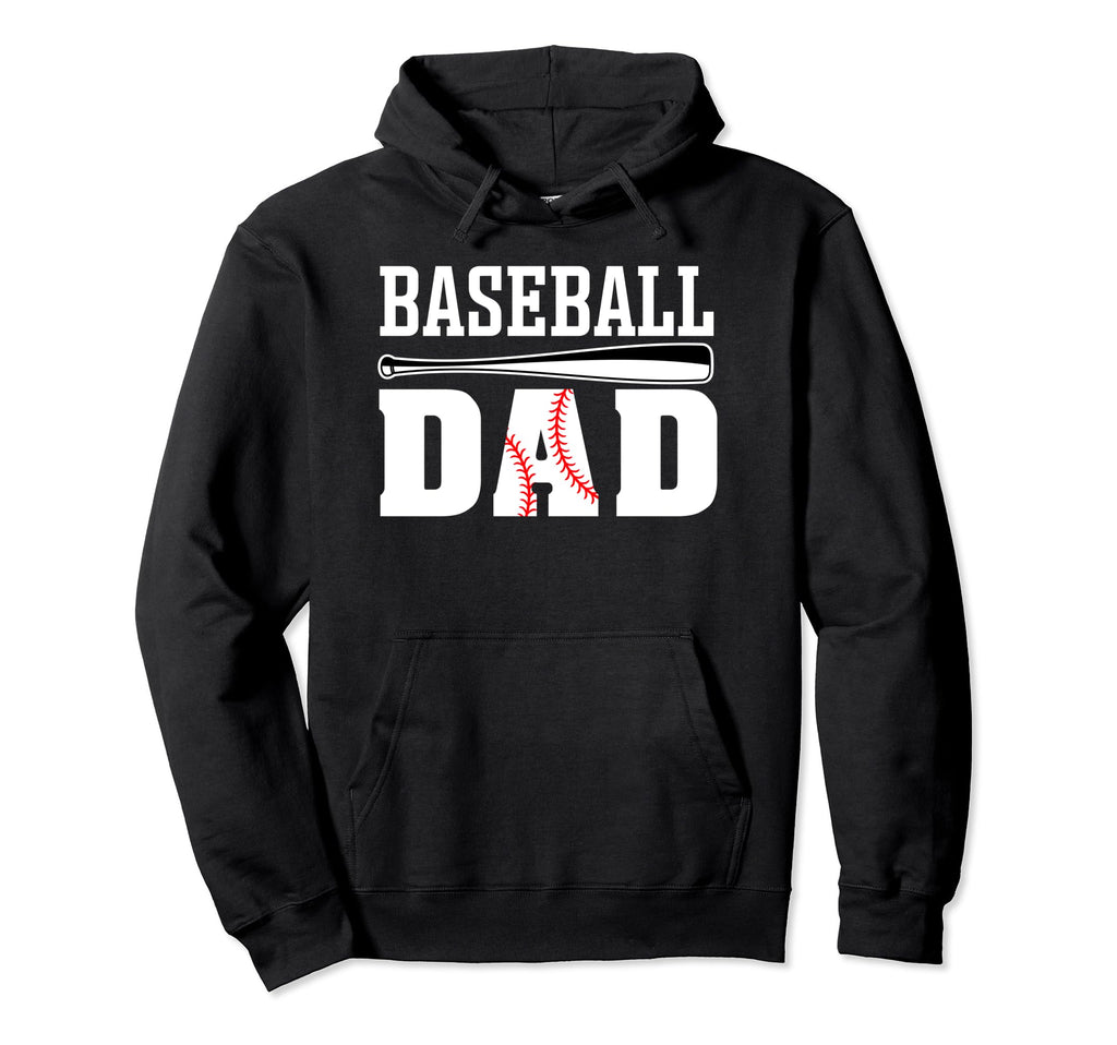 Baseball Dad Dad Baseball Hoodie - Custom Art Print Unisex - T-Shirt, Sweatshirt, Hoodie