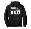 Baseball Dad Dad Baseball Hoodie - Custom Art Print Unisex - T-Shirt, Sweatshirt, Hoodie