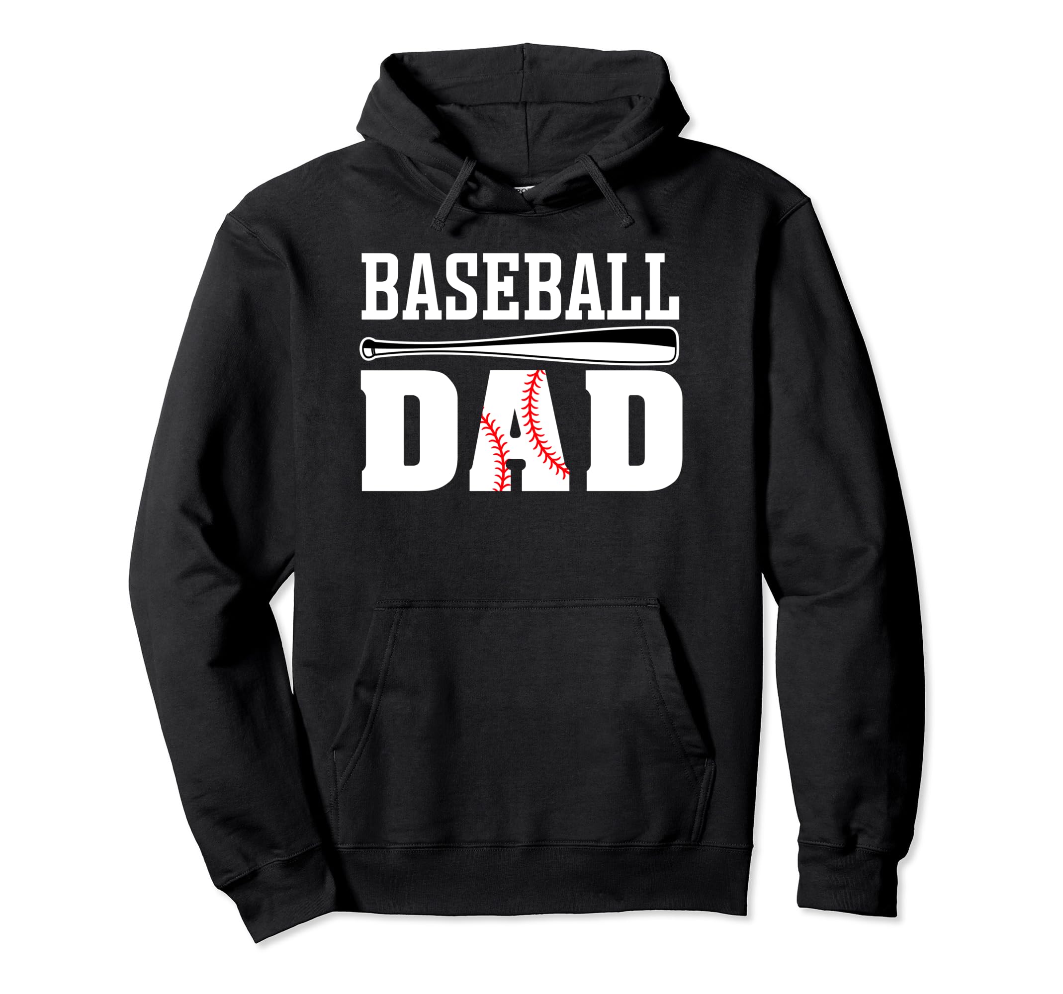 Baseball Dad Dad Baseball Hoodie - Custom Art Print Unisex - T-Shirt, Sweatshirt, Hoodie