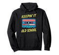 Old School Hip Hop 80S 90S Cassette Tape Hoodie - Trendy Graphic Unisex - T-Shirt, Sweatshirt, Hoodie