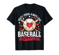 Crazy Proud Always Loud Sister Baseball T-Shirt - Unique Graphic Unisex - T-Shirt, Sweatshirt, Hoodie