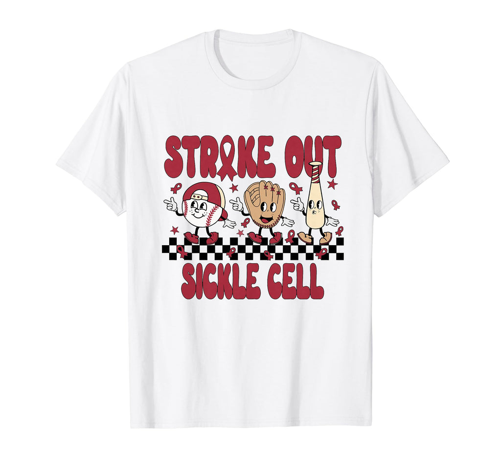Sickle Cell Support Squad Baseball T-Shirt - Custom Art Print for Adults - T-Shirt, Sweatshirt, Hoodie