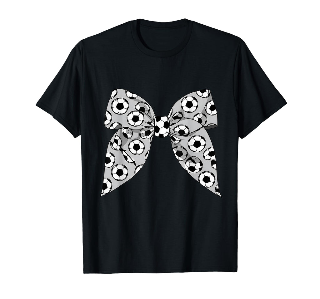 Coquette Bow Soccer Ball Mom Life T-Shirt - Aesthetic Graphic Men Women - T-Shirt, Sweatshirt, Hoodie