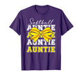 Softball Auntie Coquette Softball Aunt T-Shirt - Trendy Graphic Men Women - T-Shirt, Sweatshirt, Hoodie