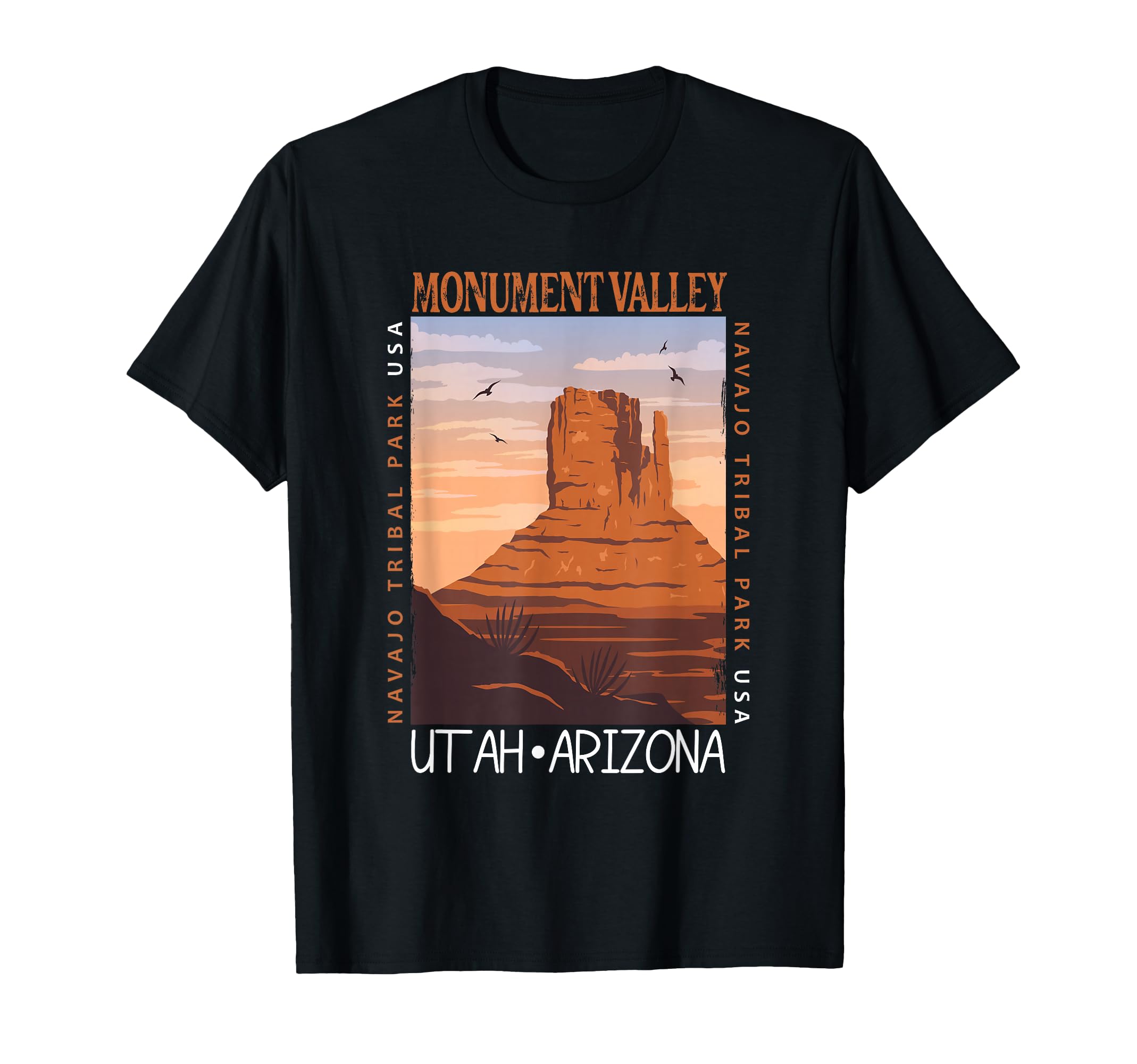 Monument Valley Navajo Tribal Park T-Shirt - Graphic Print Unisex - T-Shirt, Sweatshirt, Hoodie