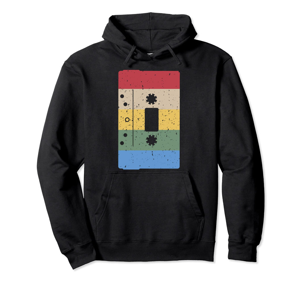 80S Cassette Tape Hoodie - Novelty Apparel Men Women - T-Shirt, Sweatshirt, Hoodie