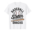 Funny Game Day Baseball Sister Im Just T-Shirt - Streetwear Style Unisex - T-Shirt, Sweatshirt, Hoodie