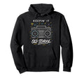 Keepin It Old School Hip Hop Hoodie - Novelty Apparel for Adults - T-Shirt, Sweatshirt, Hoodie